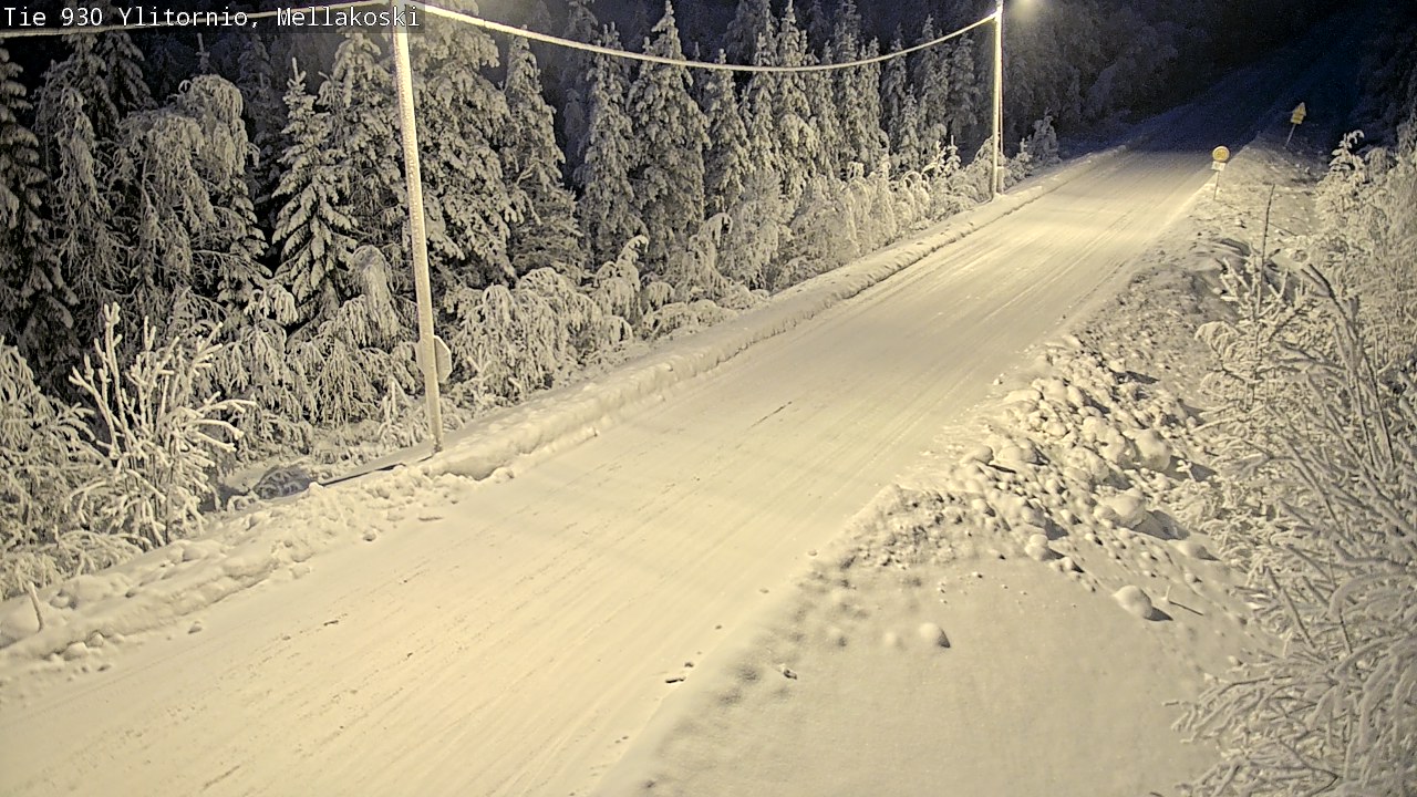 Kelikamerat Kuva TIe 930 Ylitornio, Mellakoski, Ylitornio, Lappi