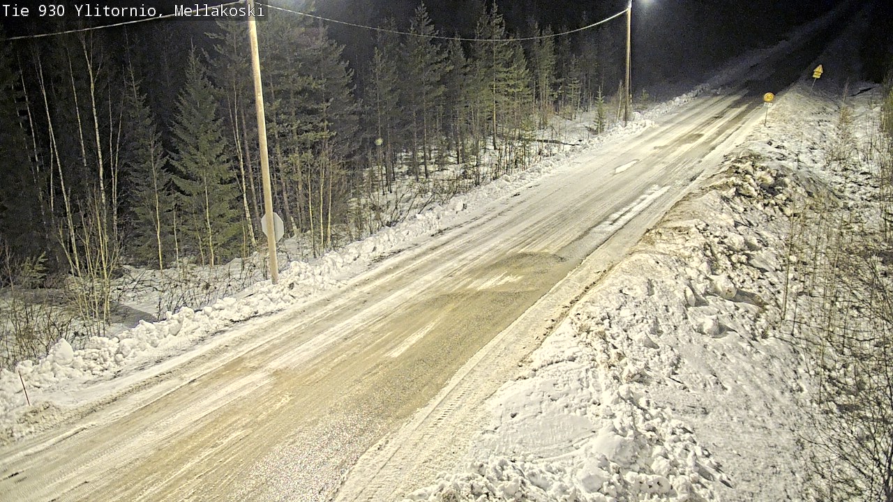 Kelikamerat Kuva TIe 930 Ylitornio, Mellakoski, Ylitornio, Lappi