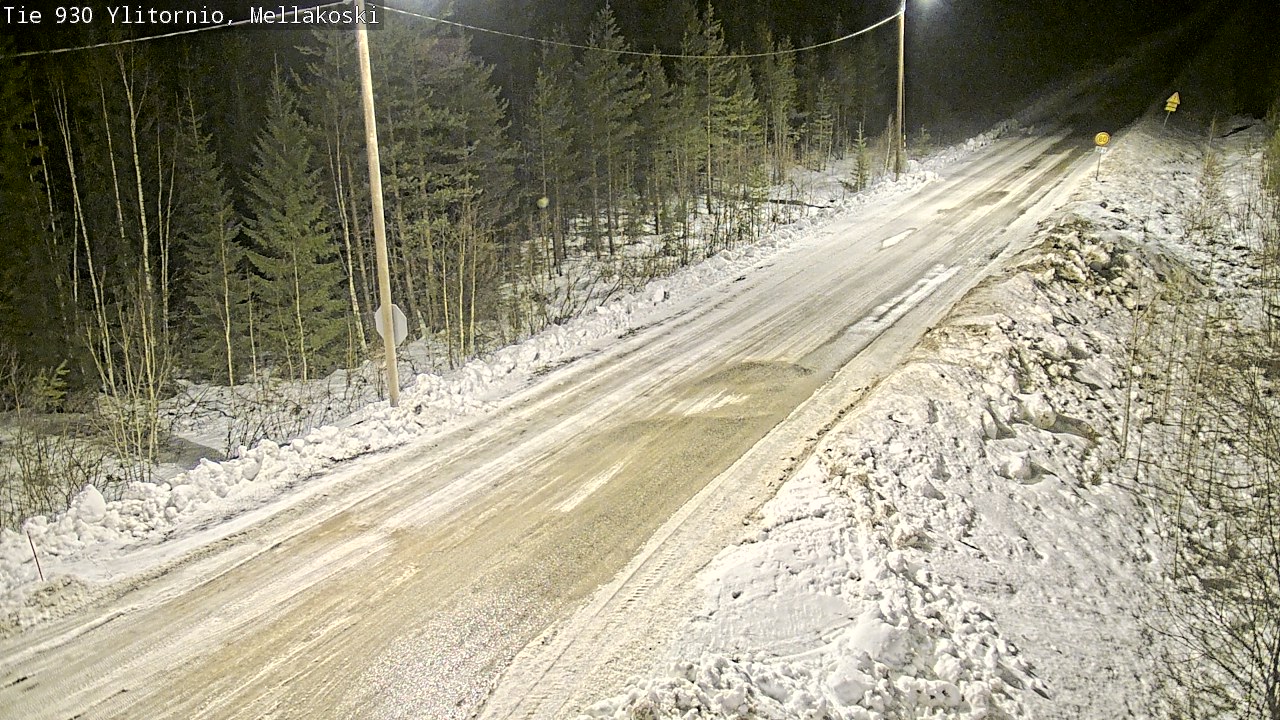 Kelikamerat Kuva TIe 930 Ylitornio, Mellakoski, Ylitornio, Lappi