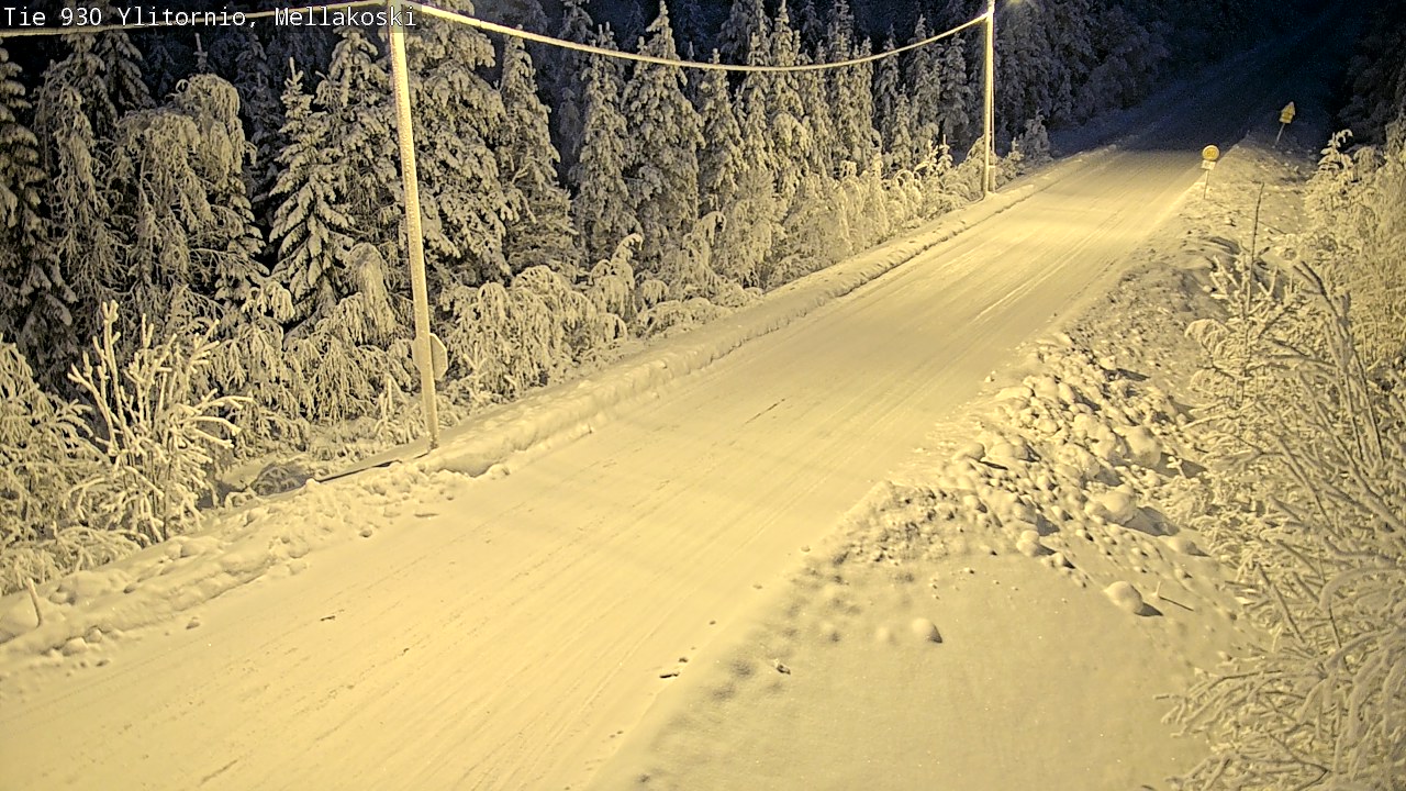 Kelikamerat Kuva TIe 930 Ylitornio, Mellakoski, Ylitornio, Lappi