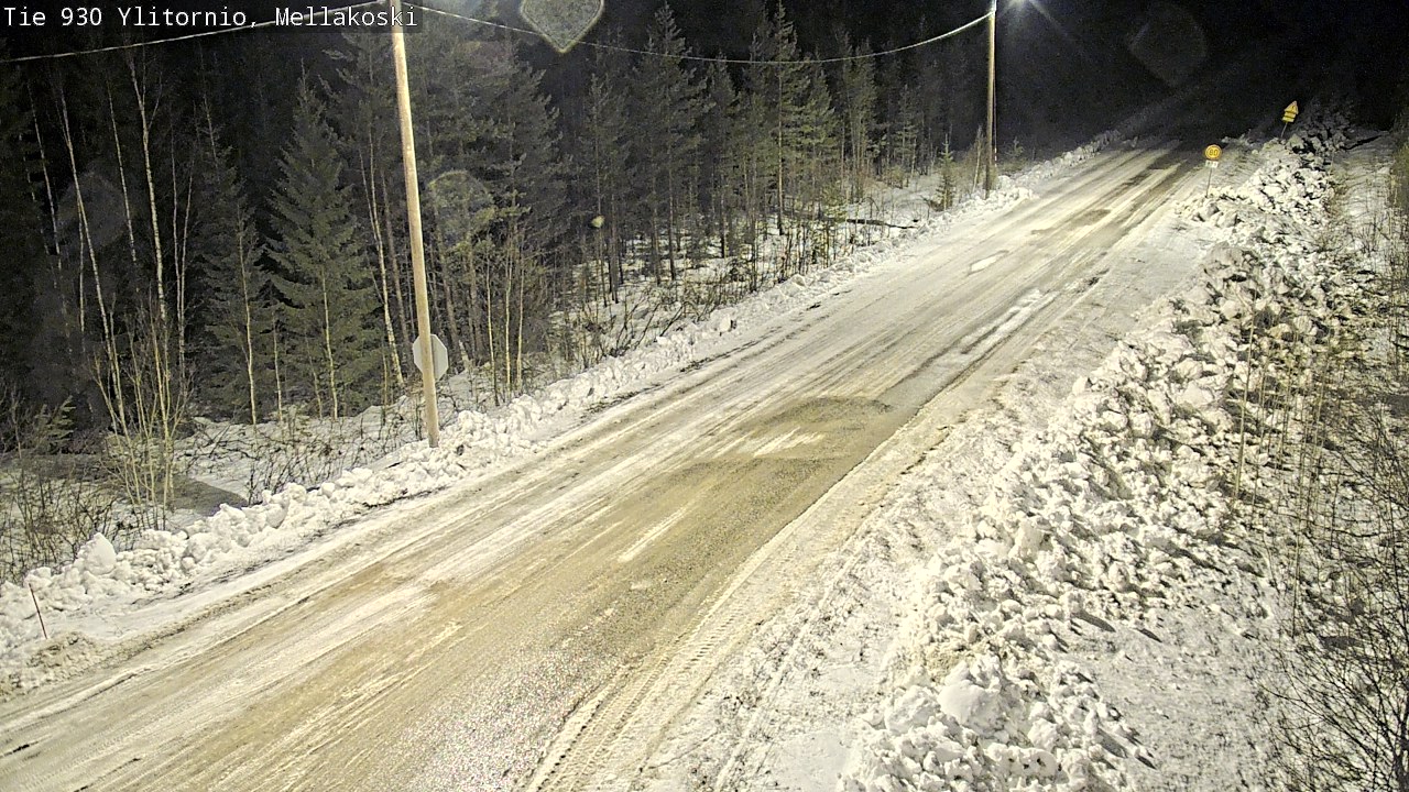 Kelikamerat Kuva TIe 930 Ylitornio, Mellakoski, Ylitornio, Lappi