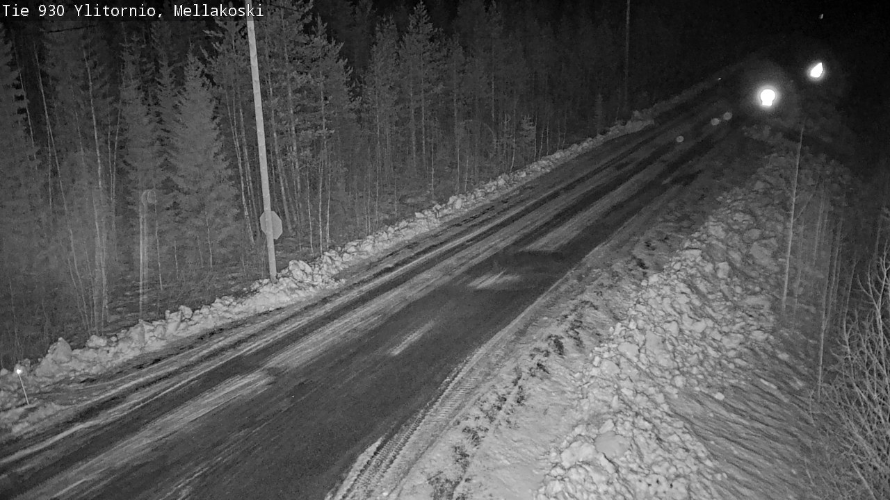 Kelikamerat Kuva TIe 930 Ylitornio, Mellakoski, Ylitornio, Lappi