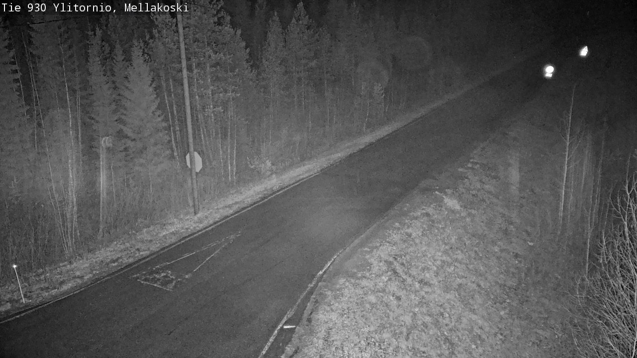 Kelikamerat Kuva TIe 930 Ylitornio, Mellakoski, Ylitornio, Lappi