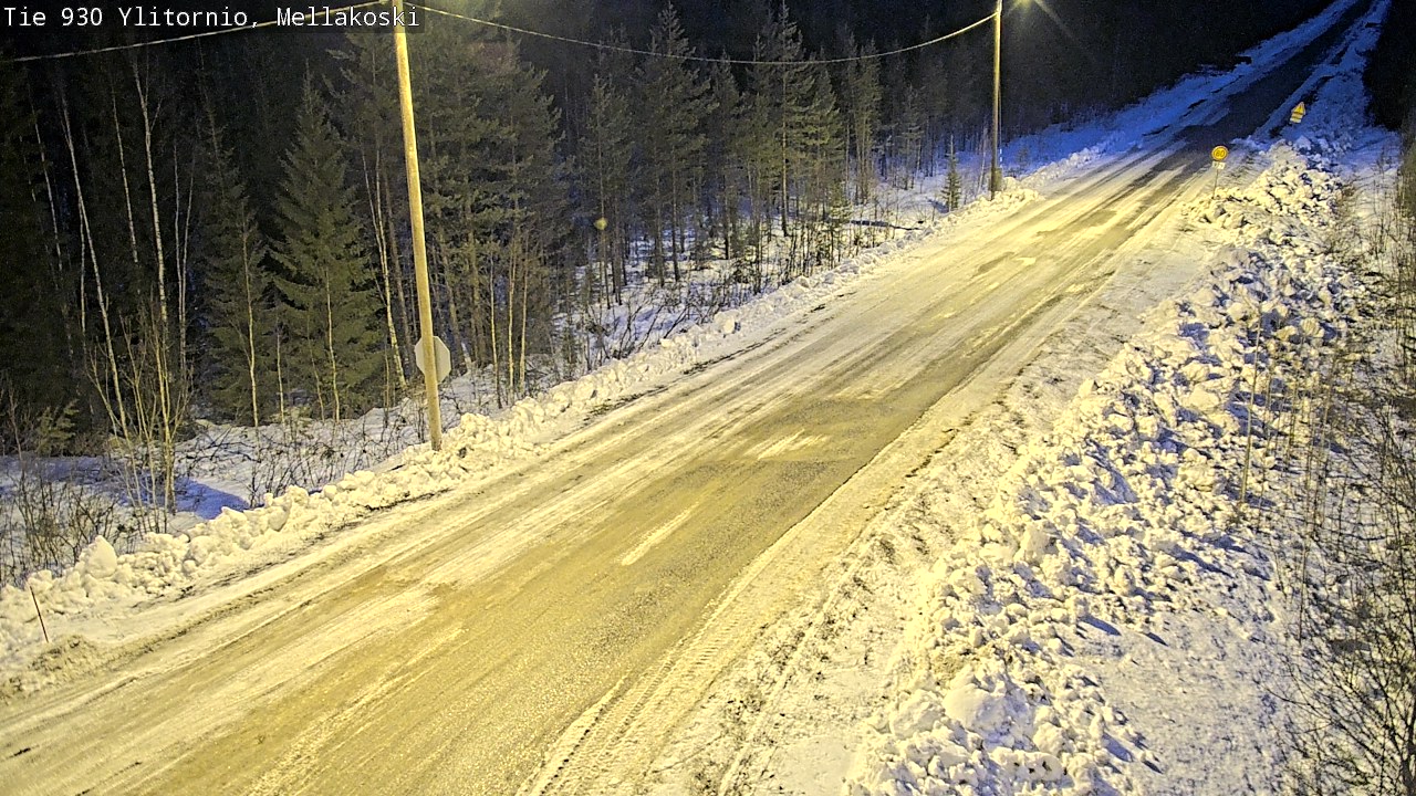 Kelikamerat Kuva TIe 930 Ylitornio, Mellakoski, Ylitornio, Lappi