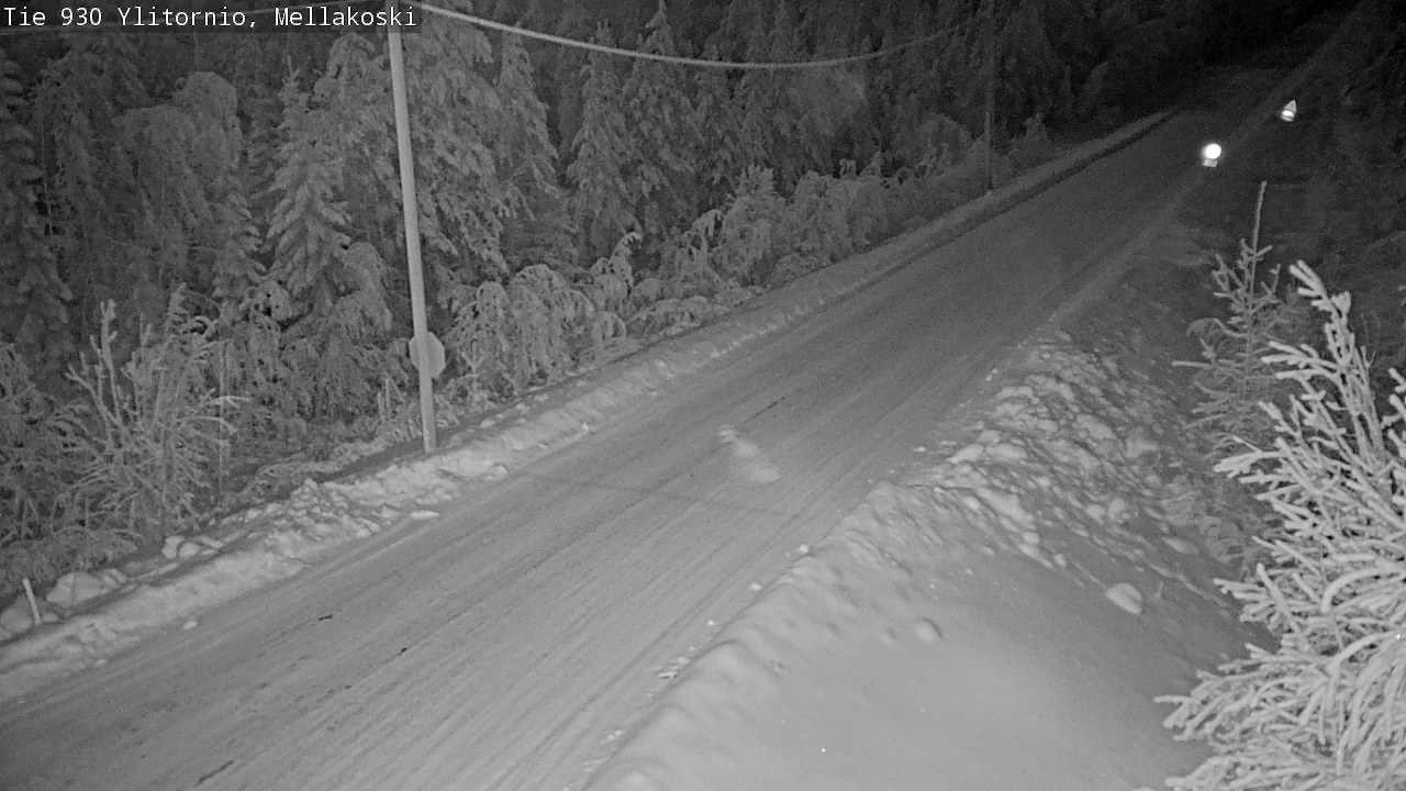 Kelikamerat Kuva TIe 930 Ylitornio, Mellakoski, Ylitornio, Lappi