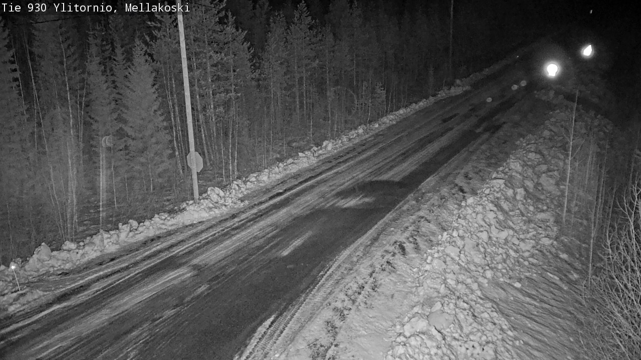 Kelikamerat Kuva TIe 930 Ylitornio, Mellakoski, Ylitornio, Lappi