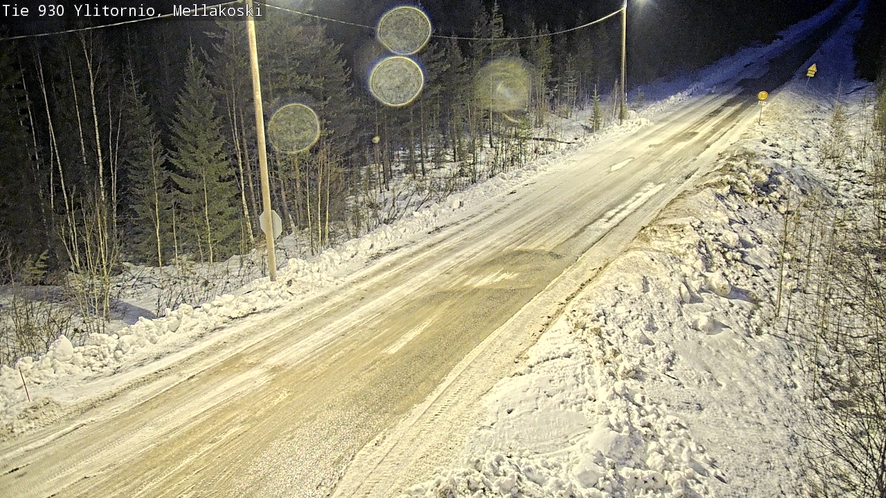 Kelikamerat Kuva TIe 930 Ylitornio, Mellakoski, Ylitornio, Lappi