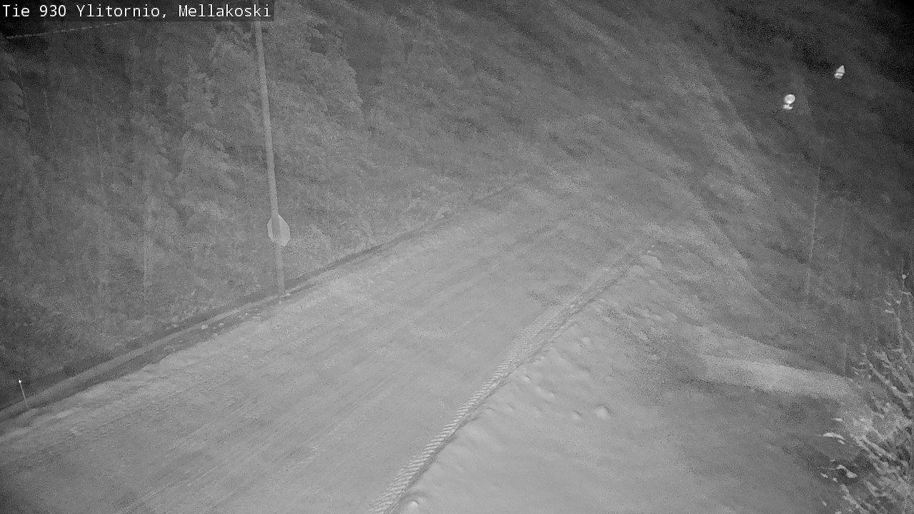 Weather Camera Image Road 83 Ylitornio, Mellakoski, Ylitornio, Lappi