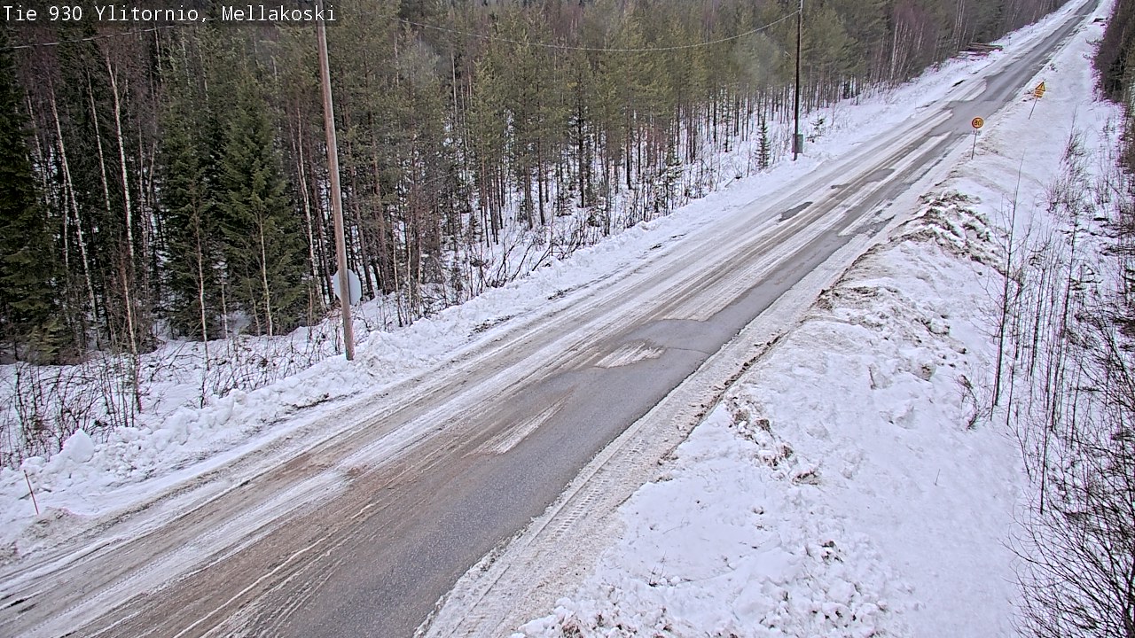 Kelikamerat Kuva TIe 930 Ylitornio, Mellakoski, Ylitornio, Lappi