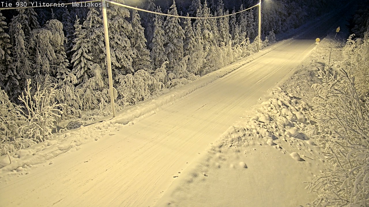 Kelikamerat Kuva TIe 930 Ylitornio, Mellakoski, Ylitornio, Lappi