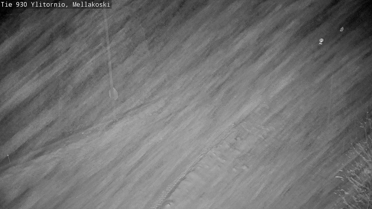 Weather Camera Image Road 83 Ylitornio, Mellakoski, Ylitornio, Lappi