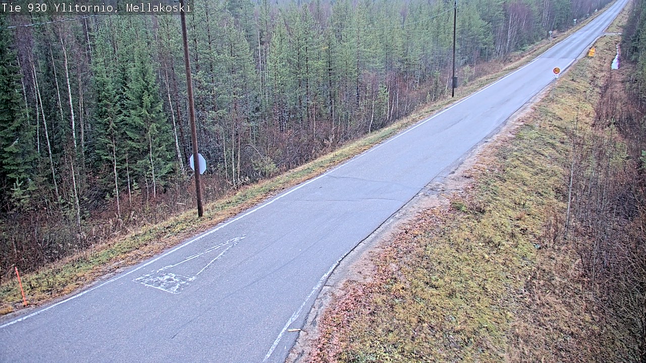 Kelikamerat Kuva TIe 930 Ylitornio, Mellakoski, Ylitornio, Lappi