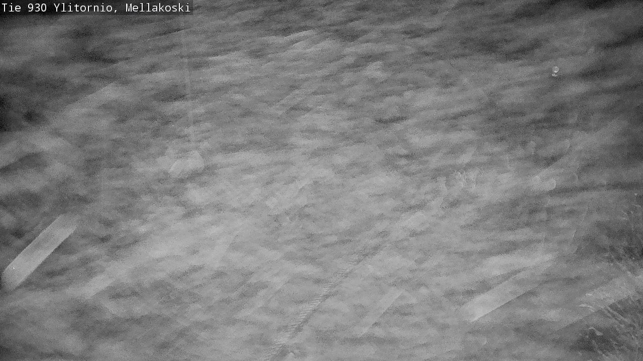 Weather Camera Image Road 83 Ylitornio, Mellakoski, Ylitornio, Lappi