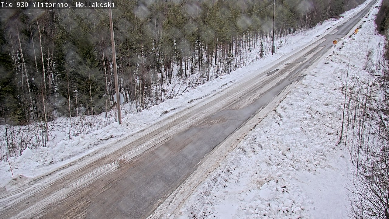 Weather Camera Image Road 83 Ylitornio, Mellakoski, Ylitornio, Lappi
