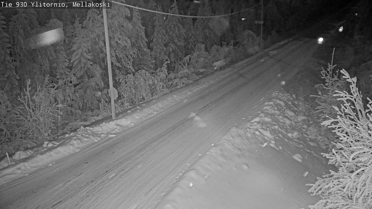 Kelikamerat Kuva TIe 930 Ylitornio, Mellakoski, Ylitornio, Lappi