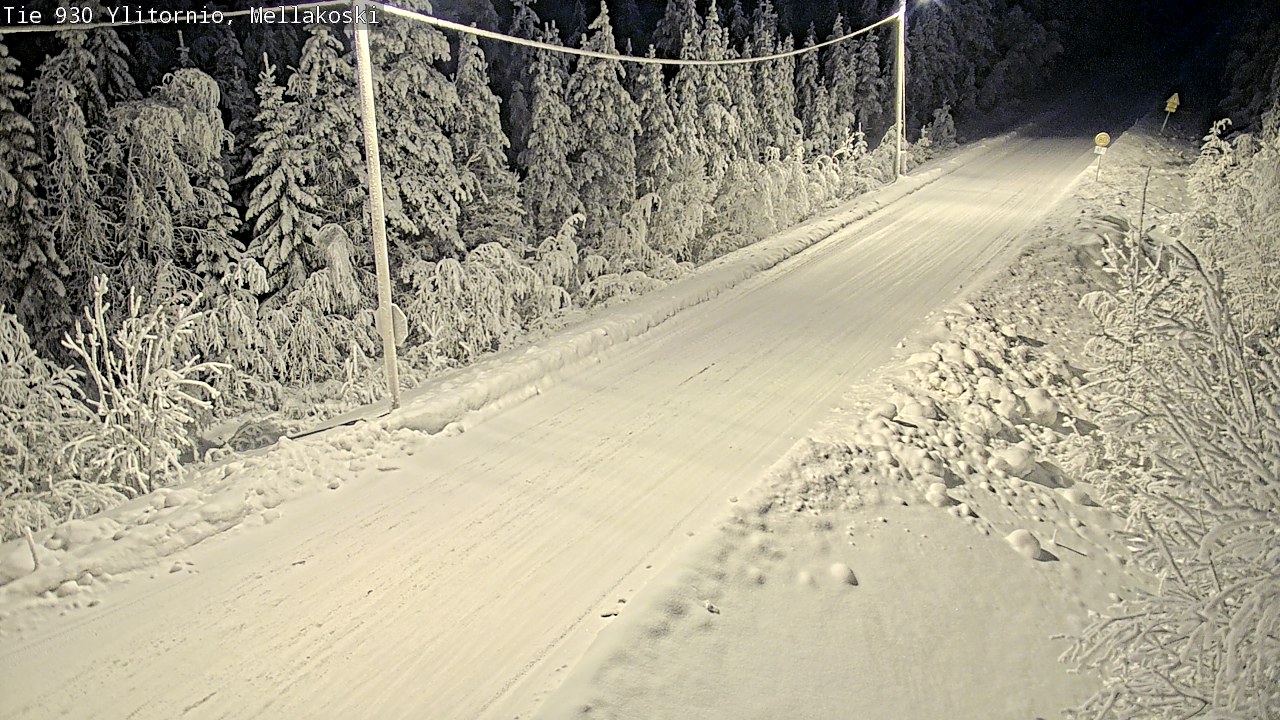 Kelikamerat Kuva TIe 930 Ylitornio, Mellakoski, Ylitornio, Lappi