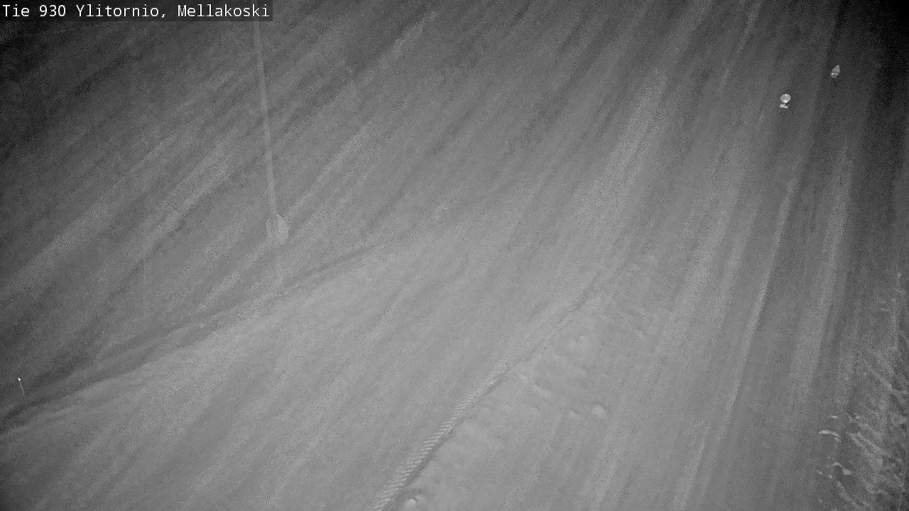 Weather Camera Image Road 83 Ylitornio, Mellakoski, Ylitornio, Lappi