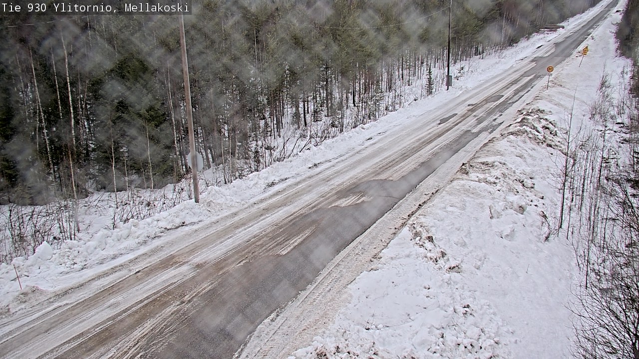 Kelikamerat Kuva TIe 930 Ylitornio, Mellakoski, Ylitornio, Lappi
