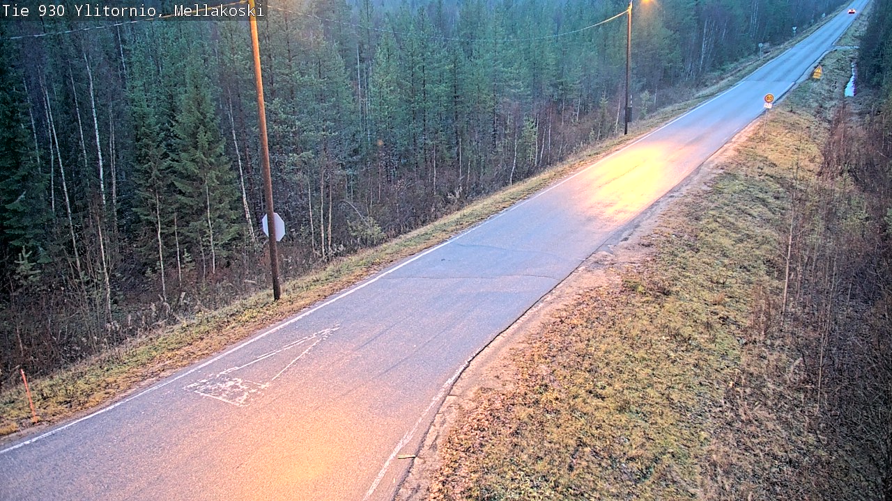 Kelikamerat Kuva TIe 930 Ylitornio, Mellakoski, Ylitornio, Lappi