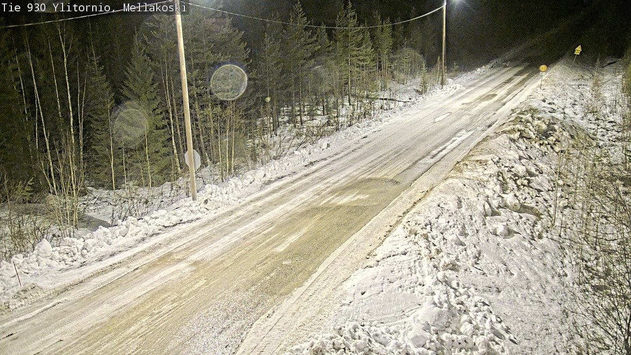 Kelikamerat Kuva TIe 930 Ylitornio, Mellakoski, Ylitornio, Lappi