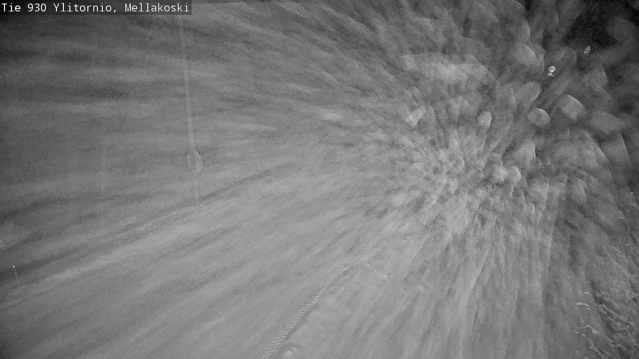 Weather Camera Image Road 83 Ylitornio, Mellakoski, Ylitornio, Lappi