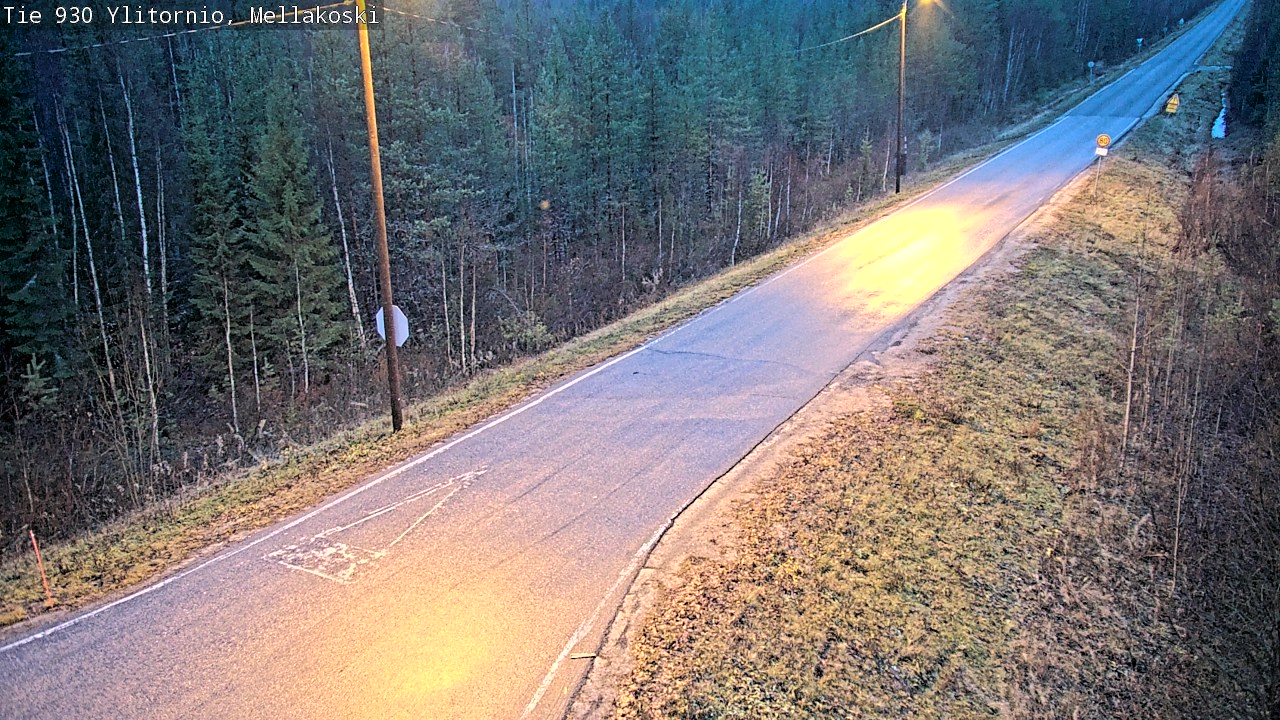 Kelikamerat Kuva TIe 930 Ylitornio, Mellakoski, Ylitornio, Lappi