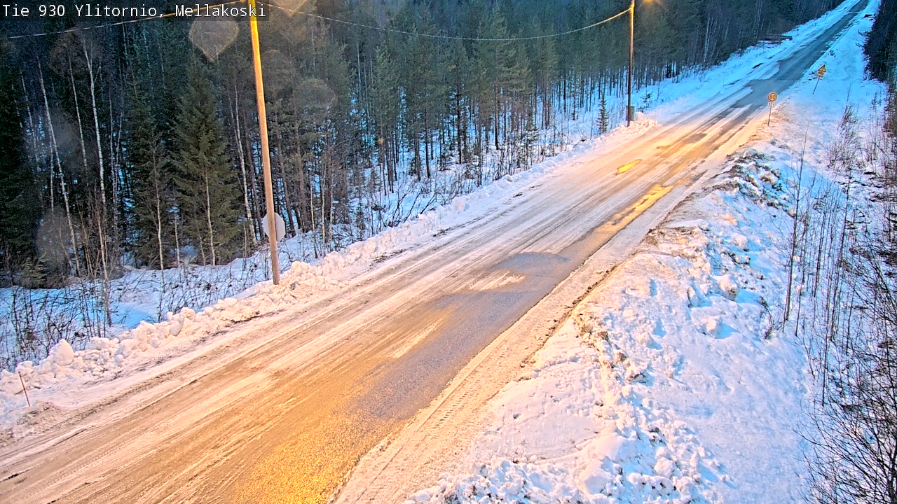 Kelikamerat Kuva TIe 930 Ylitornio, Mellakoski, Ylitornio, Lappi