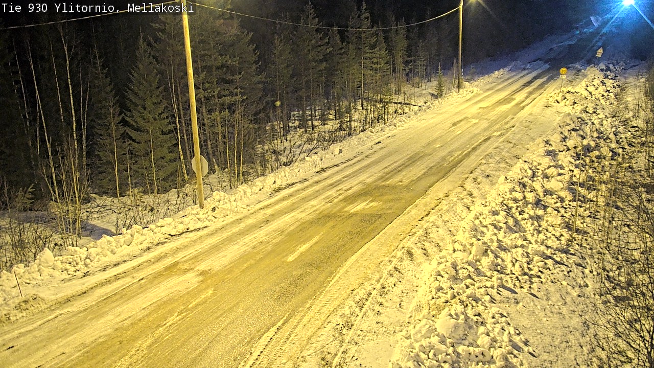 Kelikamerat Kuva TIe 930 Ylitornio, Mellakoski, Ylitornio, Lappi