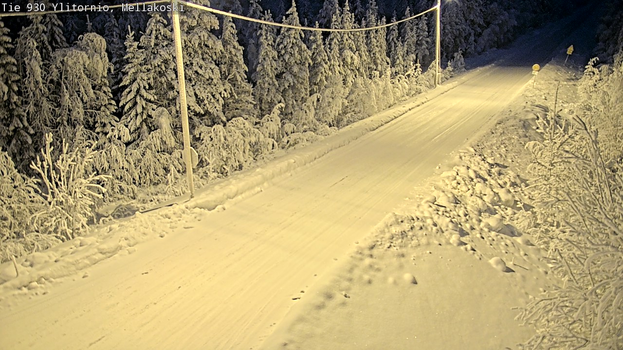 Kelikamerat Kuva TIe 930 Ylitornio, Mellakoski, Ylitornio, Lappi