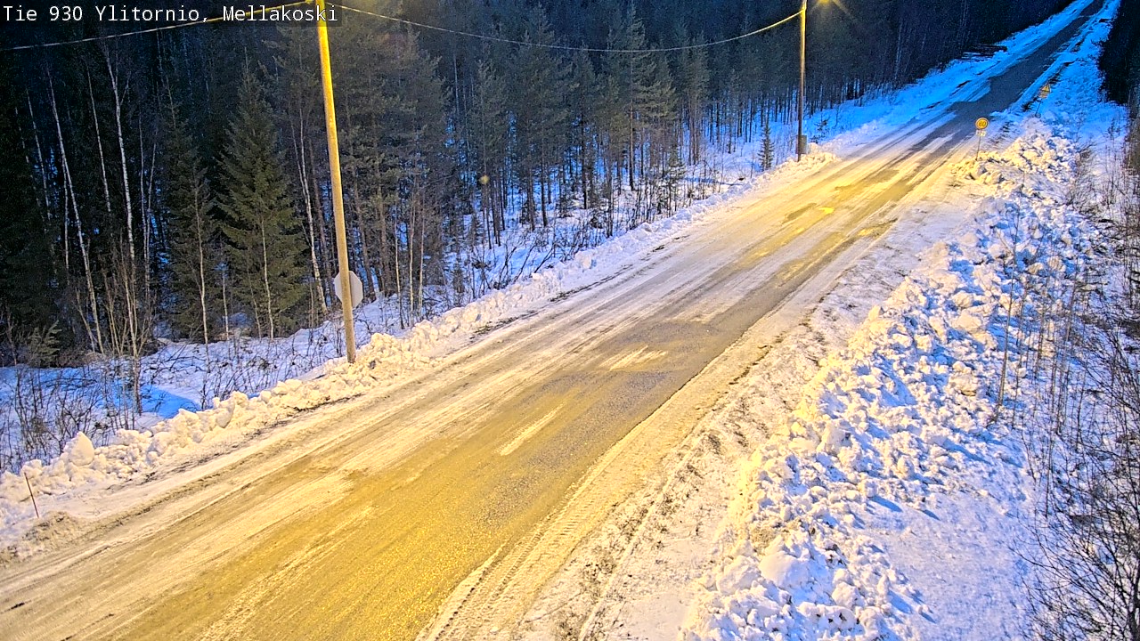 Kelikamerat Kuva TIe 930 Ylitornio, Mellakoski, Ylitornio, Lappi