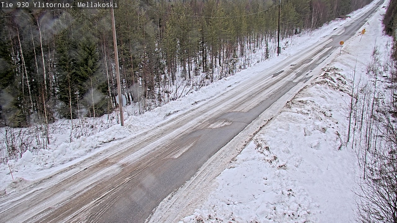Kelikamerat Kuva TIe 930 Ylitornio, Mellakoski, Ylitornio, Lappi
