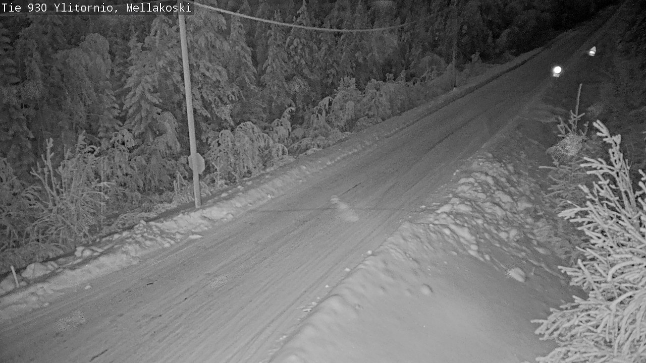 Kelikamerat Kuva TIe 930 Ylitornio, Mellakoski, Ylitornio, Lappi