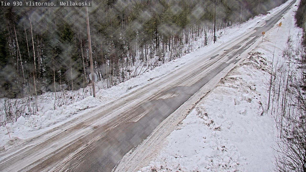Kelikamerat Kuva TIe 930 Ylitornio, Mellakoski, Ylitornio, Lappi