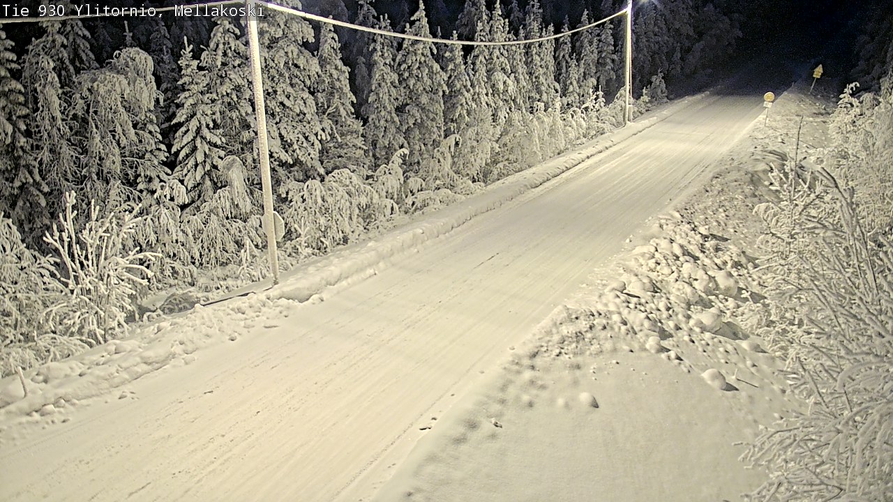 Kelikamerat Kuva TIe 930 Ylitornio, Mellakoski, Ylitornio, Lappi