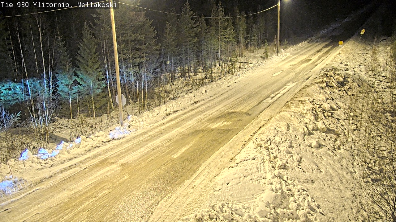 Kelikamerat Kuva TIe 930 Ylitornio, Mellakoski, Ylitornio, Lappi
