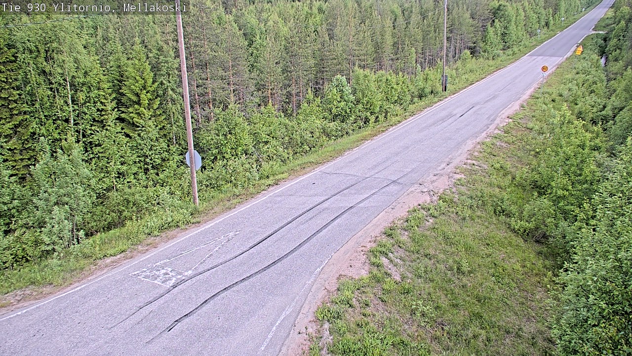 Kelikamerat Kuva TIe 930 Ylitornio, Mellakoski, Ylitornio, Lappi
