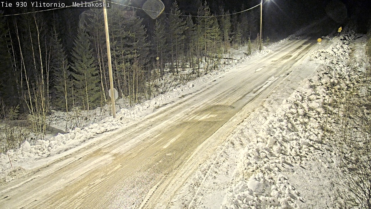 Kelikamerat Kuva TIe 930 Ylitornio, Mellakoski, Ylitornio, Lappi