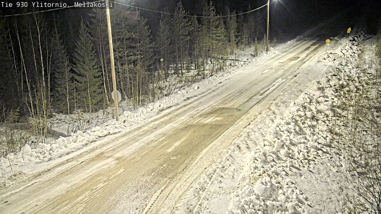 Kelikamerat Kuva TIe 930 Ylitornio, Mellakoski, Ylitornio, Lappi