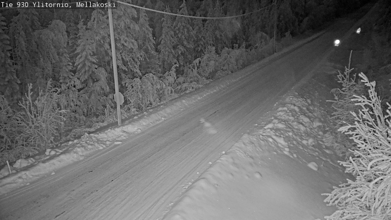 Kelikamerat Kuva TIe 930 Ylitornio, Mellakoski, Ylitornio, Lappi
