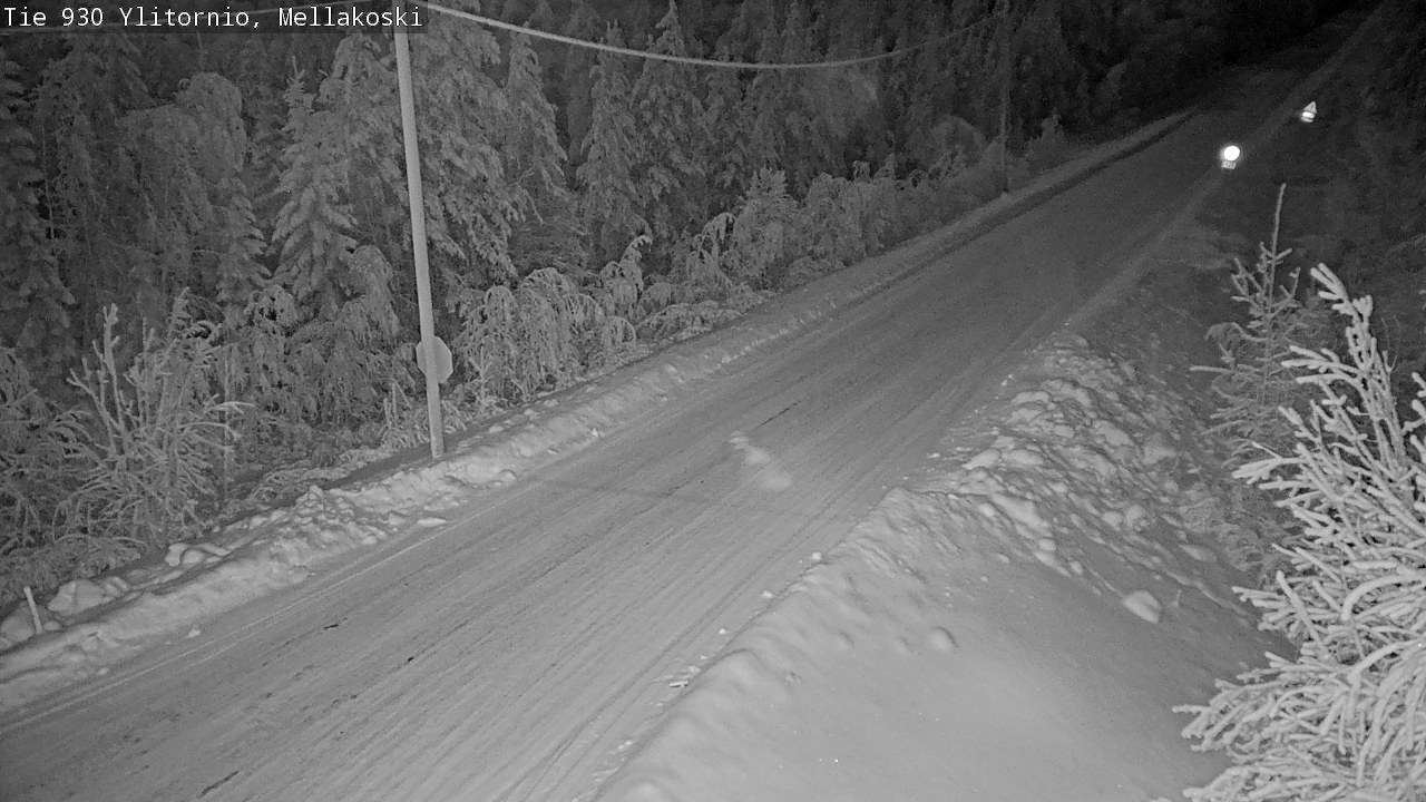 Kelikamerat Kuva TIe 930 Ylitornio, Mellakoski, Ylitornio, Lappi