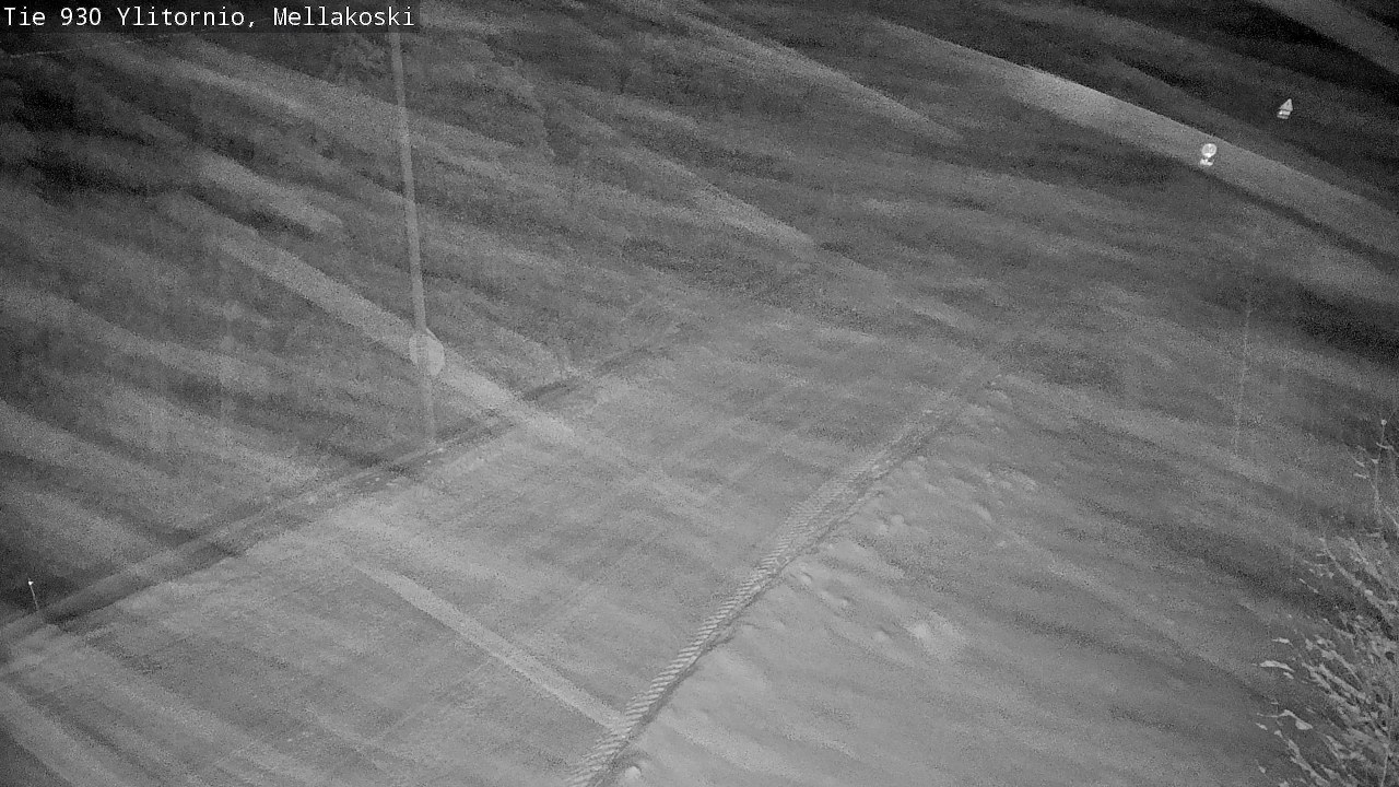 Weather Camera Image Road 83 Ylitornio, Mellakoski, Ylitornio, Lappi