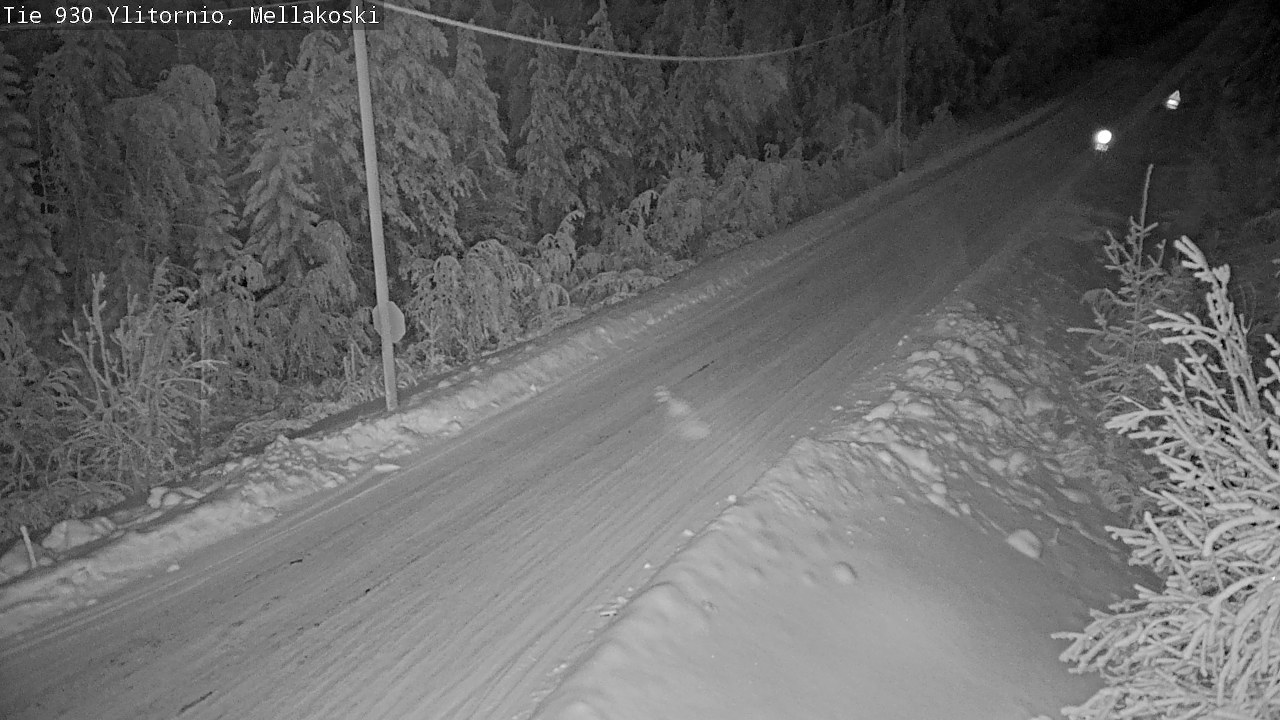 Kelikamerat Kuva TIe 930 Ylitornio, Mellakoski, Ylitornio, Lappi