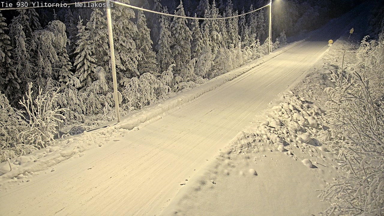 Kelikamerat Kuva TIe 930 Ylitornio, Mellakoski, Ylitornio, Lappi