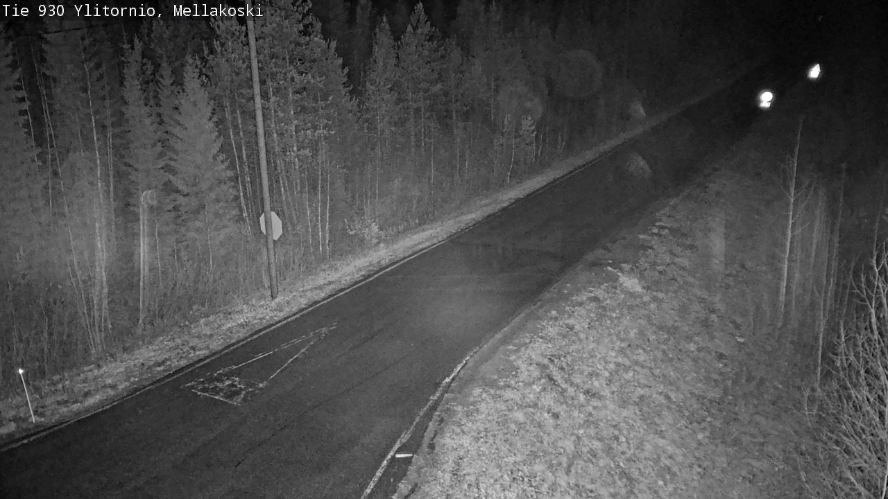 Kelikamerat Kuva TIe 930 Ylitornio, Mellakoski, Ylitornio, Lappi