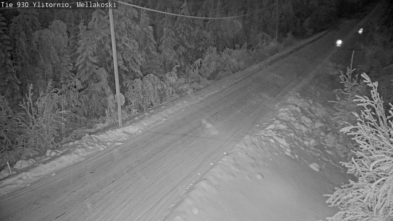 Kelikamerat Kuva TIe 930 Ylitornio, Mellakoski, Ylitornio, Lappi