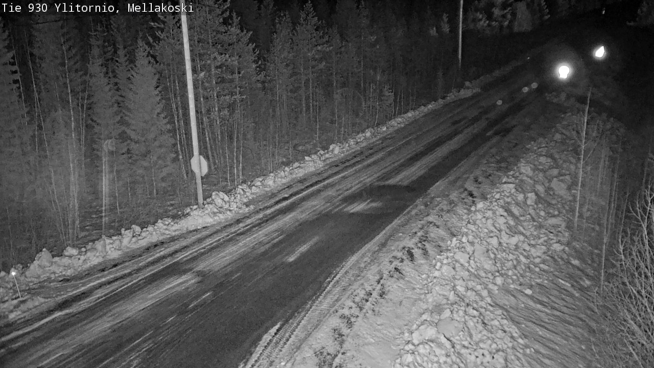 Kelikamerat Kuva TIe 930 Ylitornio, Mellakoski, Ylitornio, Lappi