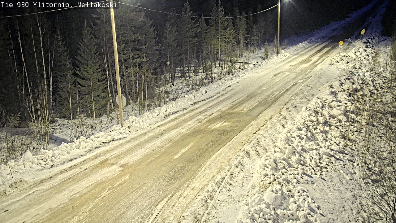 Kelikamerat Kuva TIe 930 Ylitornio, Mellakoski, Ylitornio, Lappi