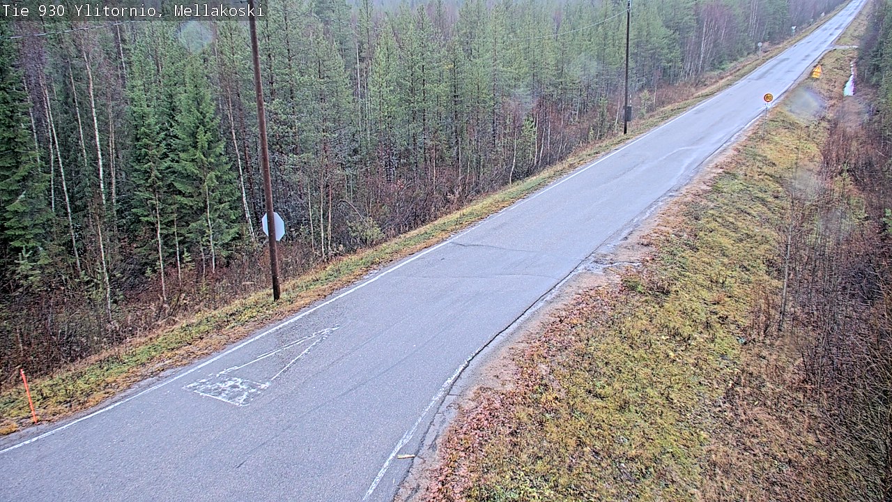 Weather Camera Image Road 83 Ylitornio, Mellakoski, Ylitornio, Lappi