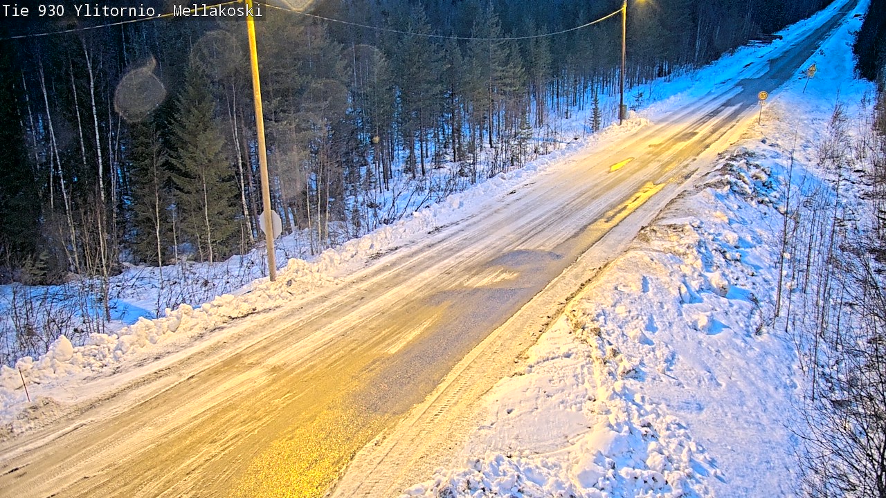 Kelikamerat Kuva TIe 930 Ylitornio, Mellakoski, Ylitornio, Lappi