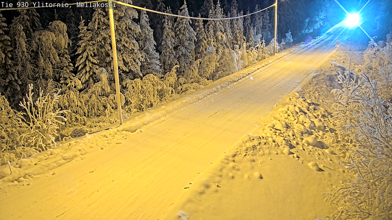 Kelikamerat Kuva TIe 930 Ylitornio, Mellakoski, Ylitornio, Lappi